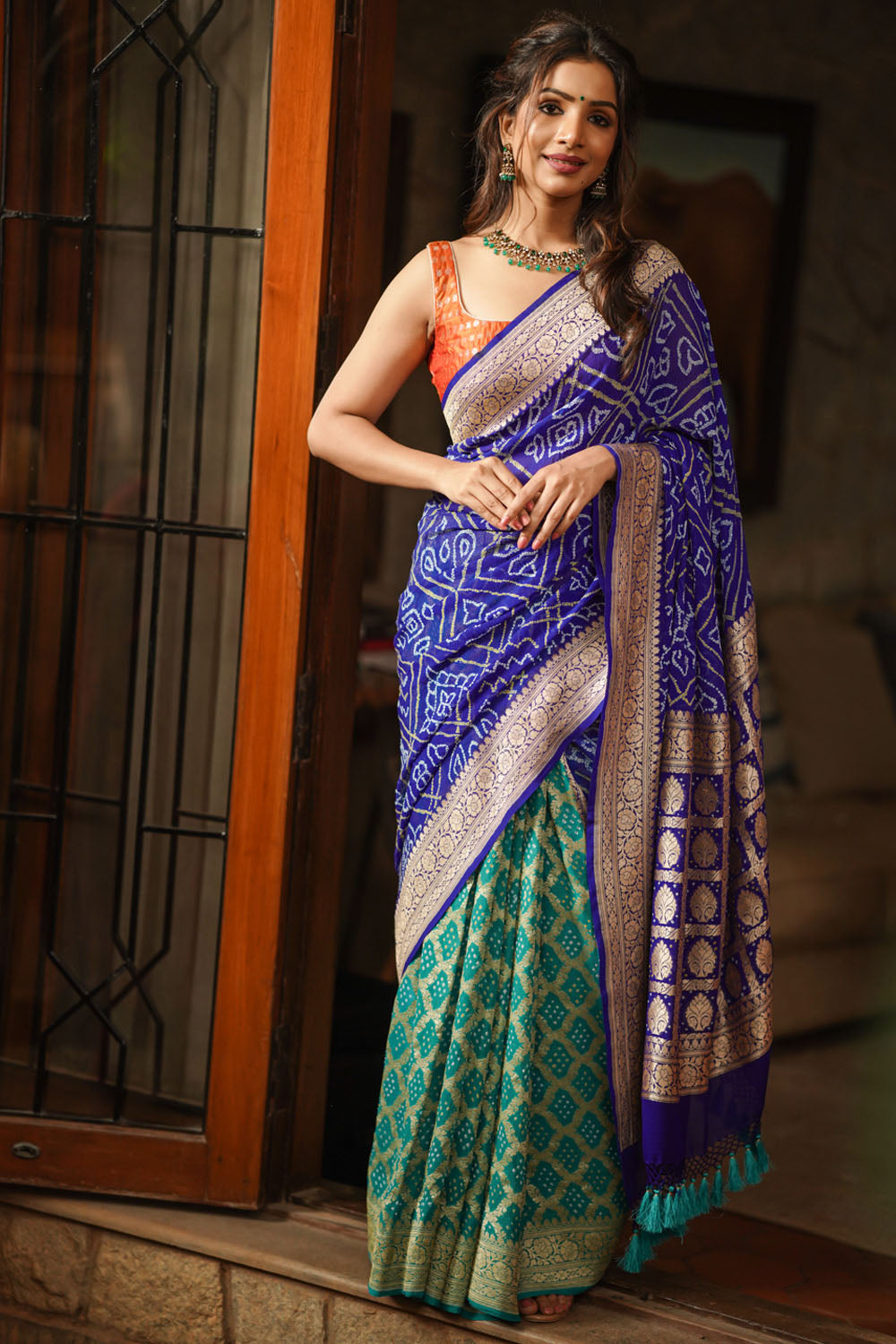 Green Silk Saree