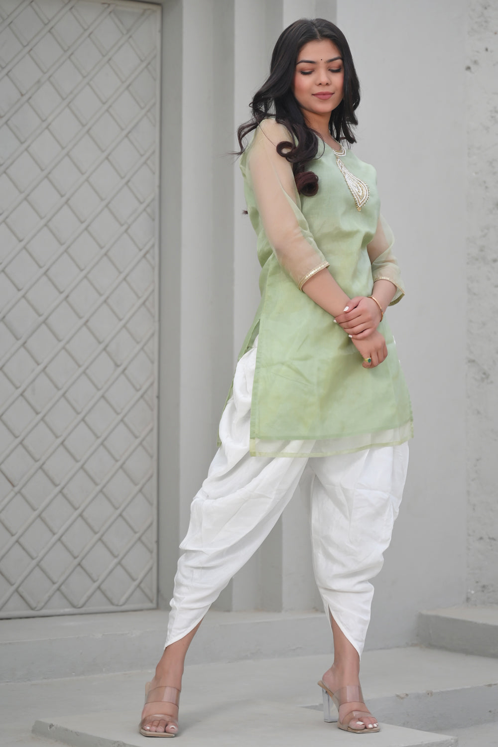 Dhoti short store kurti