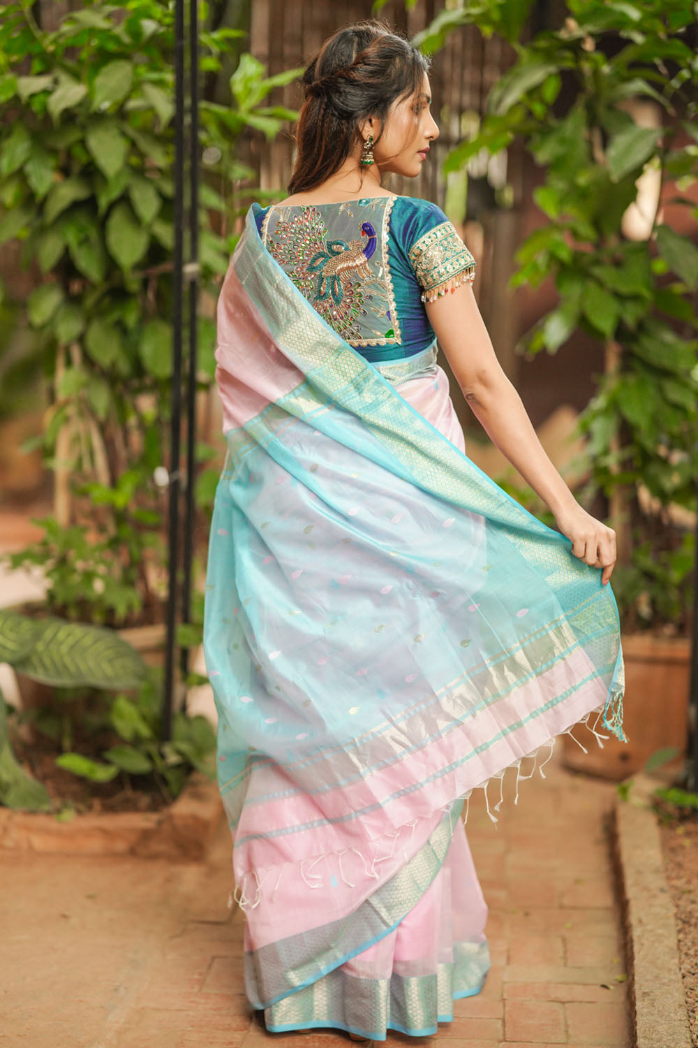 Green Printed Soft Silk Cotton Saree For Ladies at Best Price in Tirupur |  Sree Jay Textiles