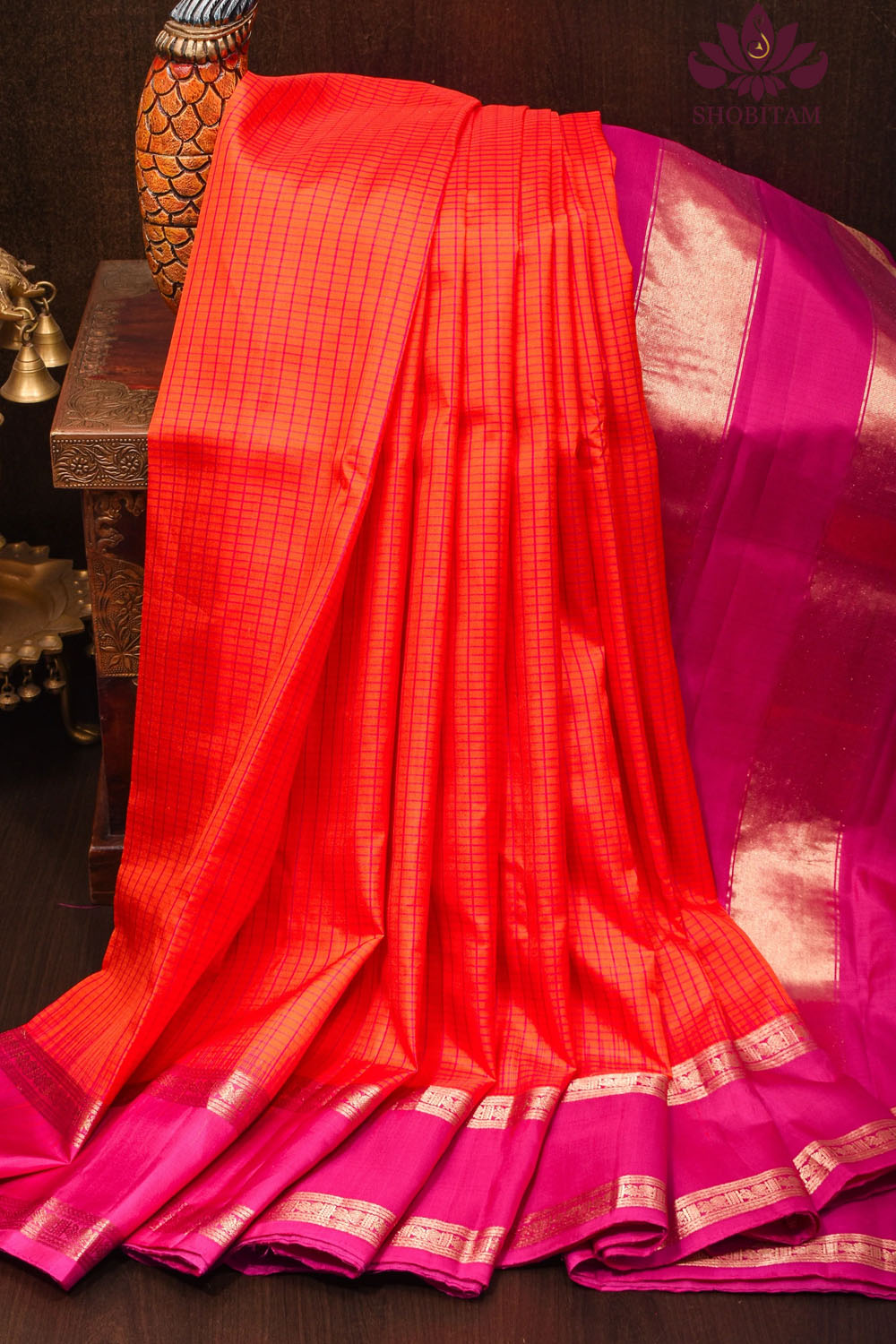 Aaradhya Green Kanchi Silk – Zariknyaa