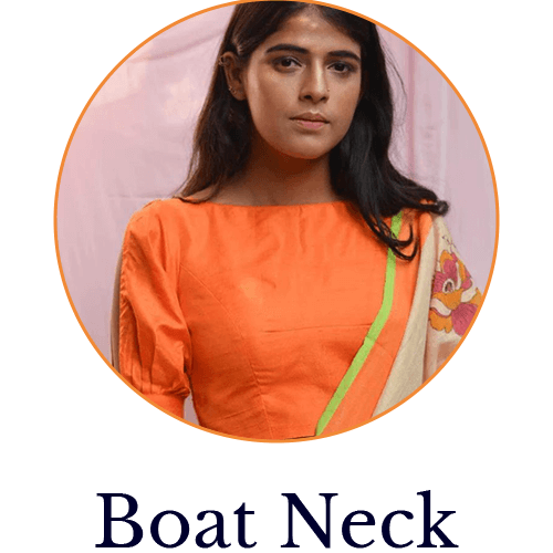 30 Latest Boat Neck Blouse Designs To Make You Look More Beautiful