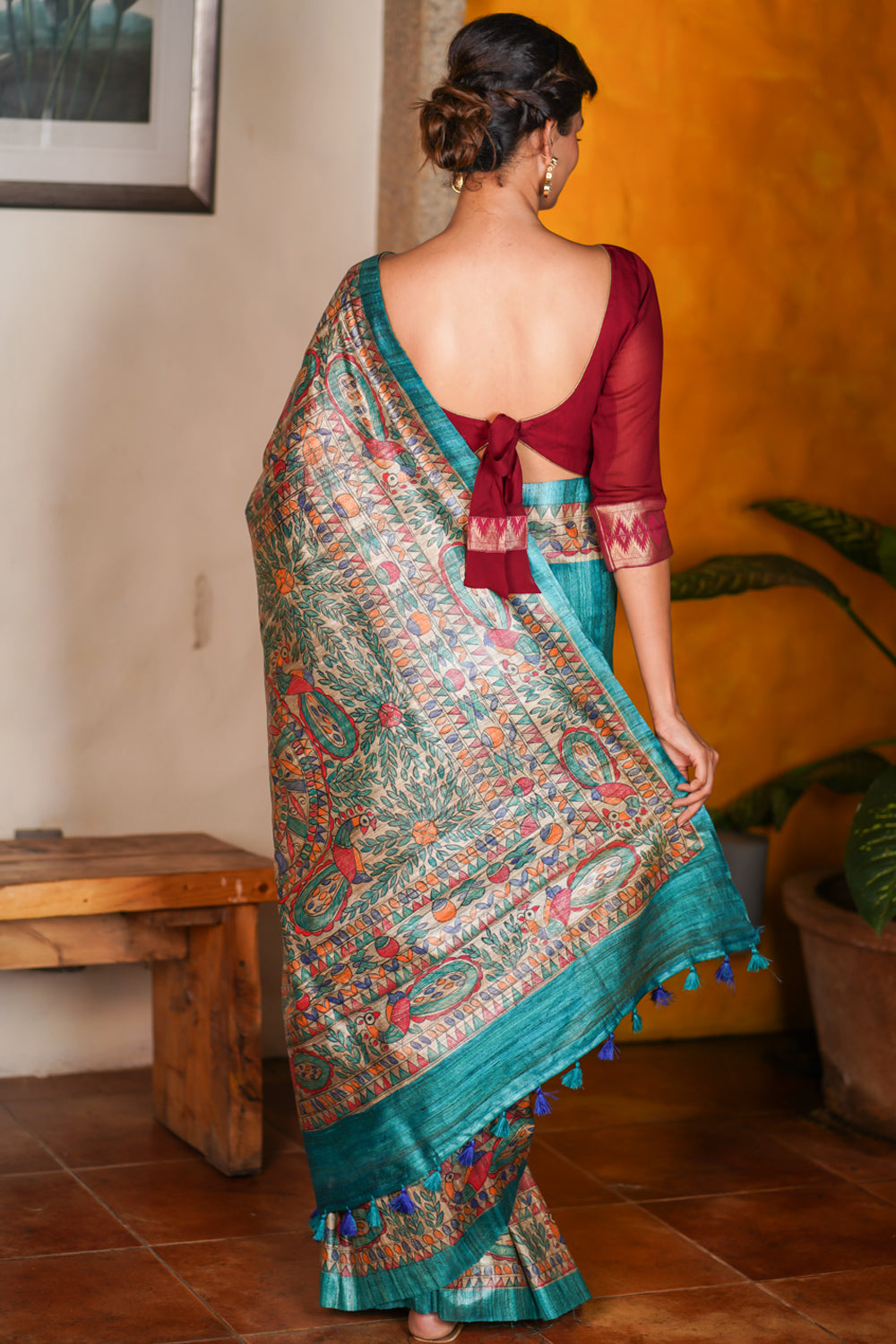 Bandhani sari blouse by janki's design | Saree blouse designs latest, Fancy blouse  designs, Bridal blouse designs