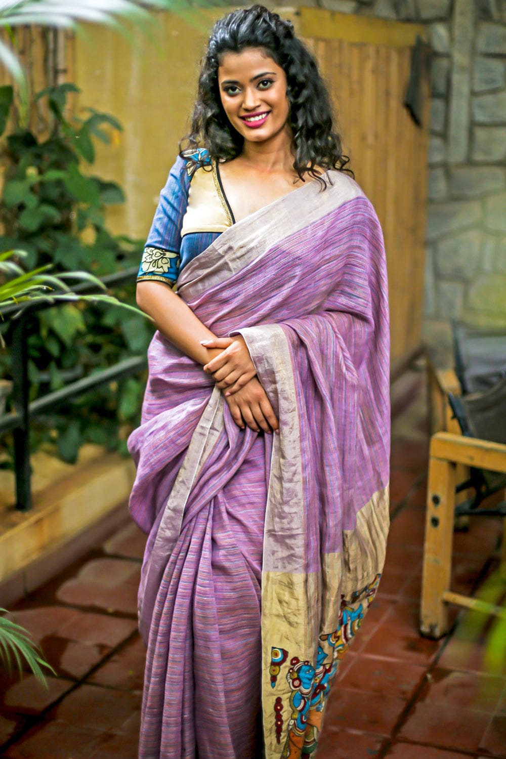 Shop Kalamkari Saree Online - Mirraw