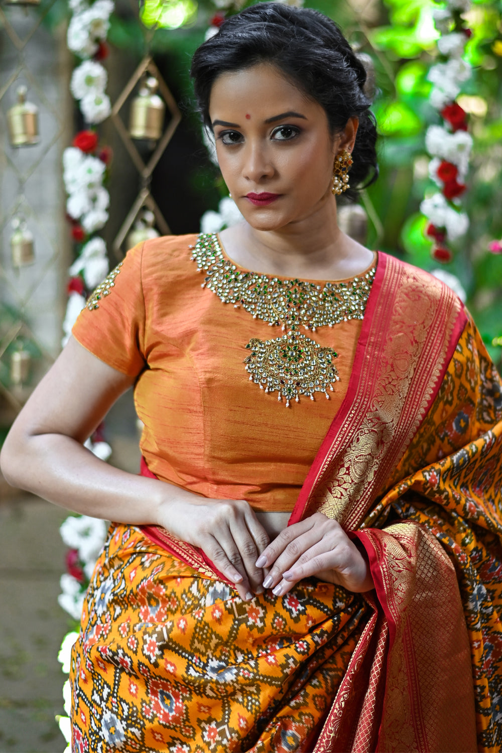 Gherua - Patola Silk Saree– ayushkejriwal