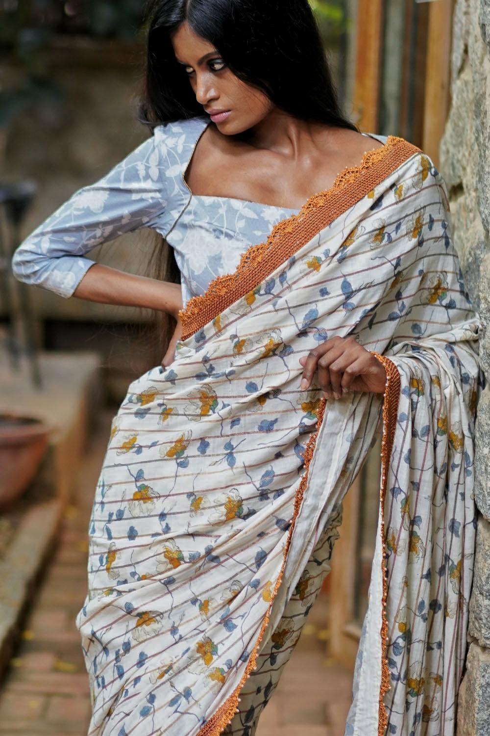 South India Fashion ~ Indian Fashion Blog ~ Blouse Designs | Celebrity  Sarees | Boutiques | Crochet blouse, Saree blouses online, Fashion