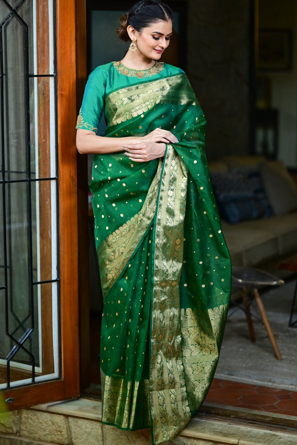 Amazing Teal Blue Color Sequence Saree For Wedding Look – Joshindia